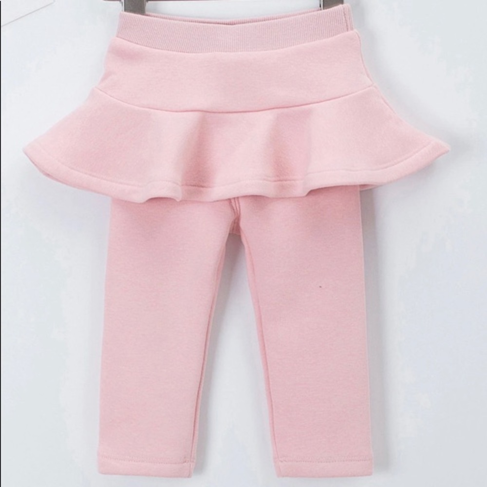 Alex + Nova Sabrina Plush Fleece Lined Skirt Leggings
